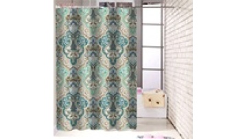 Customized designs 100%polyester shower curtains bathroom pongee shower curtains for bathroom1