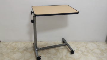 Home Overbed Table - Hospital Bed Table for Home Use - Bed Tray Table for Eating and Laptops1