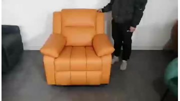 single reclinable couch chair