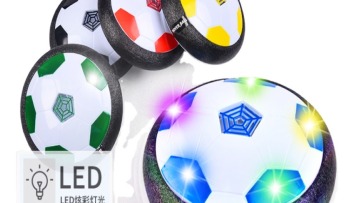 Led Levitate Suspending Soccer Ball Air Cushion Floating Foam Football Gliding Toy Musical Succer For Kids Gift1