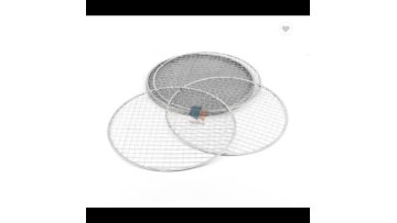 Customized round bbq grill plate cooking grates wire mesh net disposable barbecue grill wire mesh1