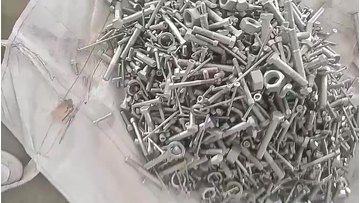 galvanized steel thread and nut / carbon Steel bolt nut gr8.81