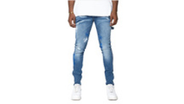 Custom Logo High Quality boy jeans organic cotton denim trousers Casual Straight jeans Pants1
