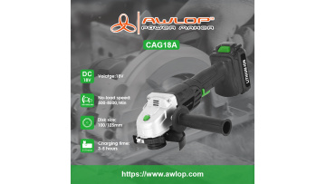 AWLOP Cordless ANGLE GRINDER CAG18A