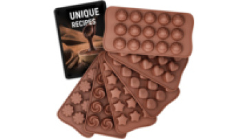 Wholesale custom Christmas Food grade Silicone Baking Trays Non-Stick Silicone Chocolate Candy Moulds1