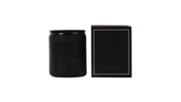 High-Quality Custom 8oz 10oz 14oz Frosted Empty Container Luxury Matte Black Glass Candle Jars with Wooden Bamboo Lid and Box1