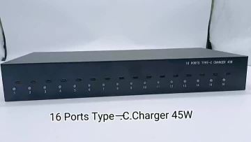 16 Ports Type-C charger 45W