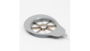 Small Plastic Handle Kitchen Gadgets Apple Pear Cutter Slicer Corer with Stainless Steel Blade1