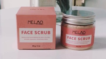 Private label natural Face Scrub face nursing organic deep cleansing Exfoliate skin facial body scrub1