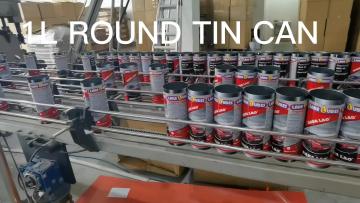 1L oil cans production video