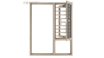 guangdong foshan Hot Selling Customized Color Frame Residential Aluminum Casement Windows1