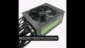 Green Leaf New Wholesale 1650w 80plus Gold Portable Psu Full Module Support 8 Gpu Server Power Supply1