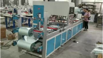 PVC bag automatic high frequency welding machine.mp4