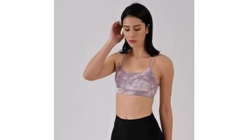 tie dye yoga bra 