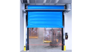 Cold storage insulated high speed rolling door