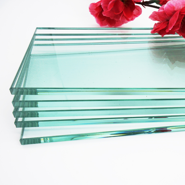 3-19mm Cut Size Clear Tempered  Glass For Furniture Toughened Glass