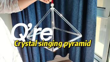 Crystal Singing Pyramid