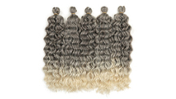 Ocean Wave Crochet Braids Hair Synthetic Hair Hawaii Water Wave Braiding Hair Extensions1