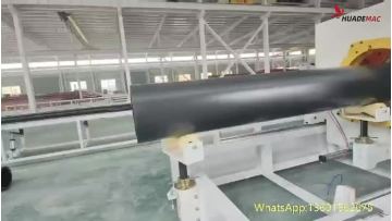 355-630 HDPE water pipe extrusion line 