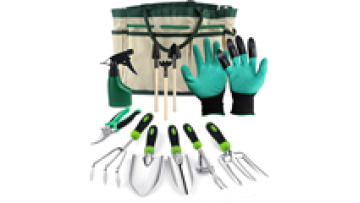 13 PCS Stainless Steel Garden Tool Set Hands Tool Set With Heavy Duty Tool Bag Gardening Gift for Women men1