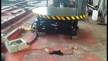 Stage Scissor Lift Table