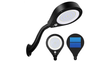 61LED shower design solar led wall light.MP4