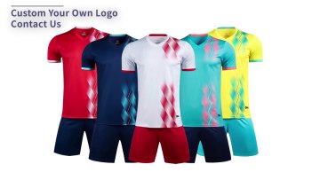 Factory Custom Sublimation American Football Jersey Breathable Printing Sport Club Thai Quality Youth Football Jerseys Wholesale1