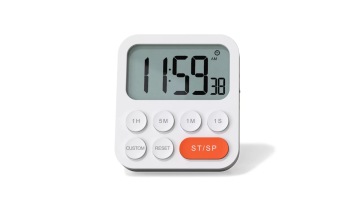  LED Digital Kitchen Alarm Clock 99 Minutes 59 Seconds Time Reminder Countdown Timer