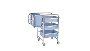 Restaurant Dish Collection food Cleaning Serve Trolley