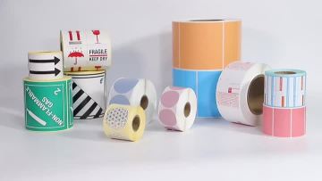 Customize printing label self adhesive paper