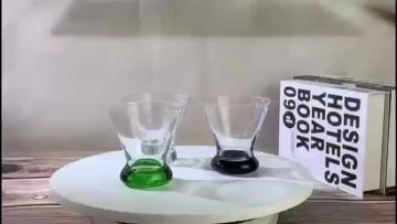 stemless martini glasses set coupe cocktail glass