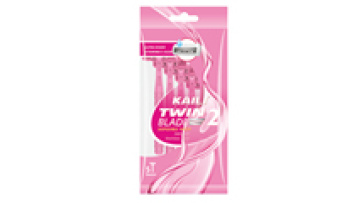 KAILI Lady Shaver: Twin Blade Plastic Disposable Razor - Your Solution for Smooth Skincare1