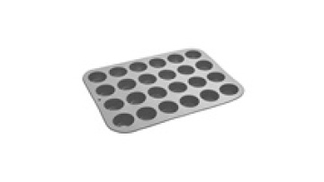 24-well silicone cake mold custard tart mold Muffin cup pudding jelly mold Baking pan High-temperature baking tool1