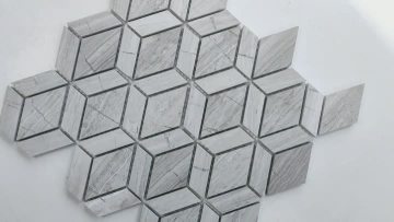 Rhombus Marble Stone Mosaic