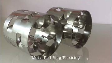 16mm 25mm stainless steel 316 metal pall ring random packing used in distillation column1