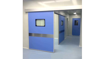 Automatic clean room sliding doors