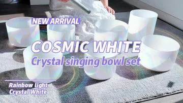 White Cosmic Singing Bowl