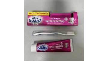 maxguard anti-plaque whitening toothpaste