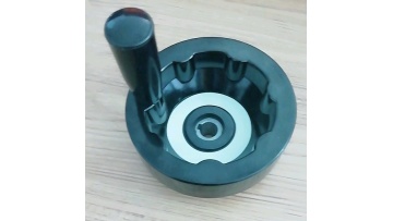 CNC machine top thread screw /keyway rotating dial handwheel China plastic bakelite soild lathe handwheel1