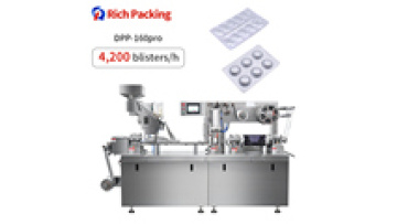 DPP150 Automatic Alu Thermoformable Aluminum Plastic Blister Packing Machines1