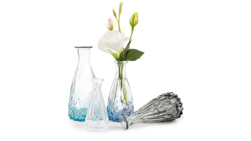  Gradient Flower Glass Bud Vases