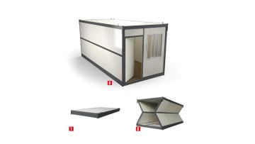 20ft Folding Container House 