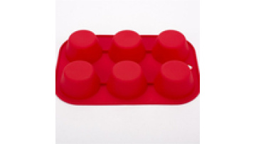 LD-B0017 Food grade Household 9 holes silicone cake mold for baking decorating tools set1