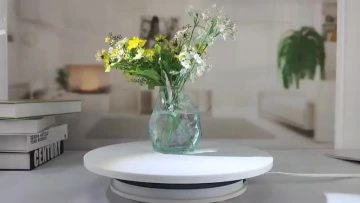 Green Recycled Glass Home Decor Small Bubble Vase