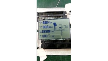 Reflective TN LCD Display Positive Polarity With Metal Pin Connectors1