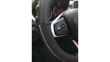 Genuine Leather Cover Car Steering Wheel