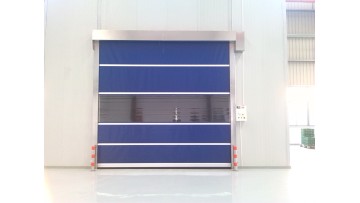 Exterior use big size pvc high speed rolling doors