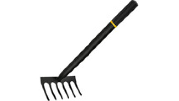 Heavy Duty Carbon Steel Garden Hand Rake Adjustable Folding Leaves Rake for Quick Clean Up of Lawn and Yard1