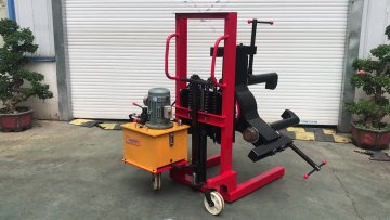 Trolley automatic hydraulic post puller hydraulic wheel bearing puller1