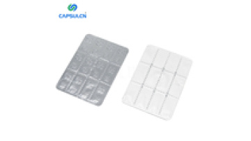 Oval-shaped Tablet Medication Empty Blister Tray Made of Pvc and Aluminum Foil1